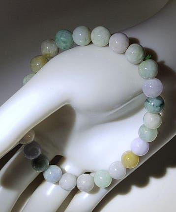 Jadeita armband - hoogwaardig - 113,55 ct- 22.71 g