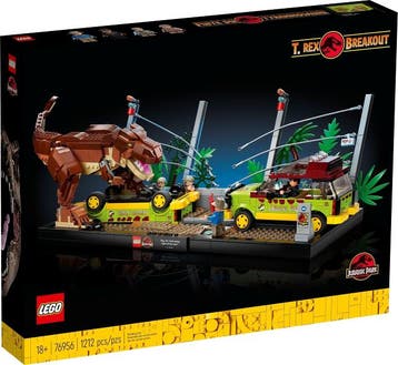 LEGO Jurassic World T. rex Ontsnapping - 76956 (Nieuw), Verzenden, Nieuw