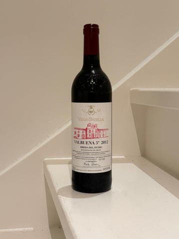 2012 Vega Sicilia Valbuena 5º - Ribera del Duero - 1 Fles, Nieuw