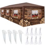 Paviljoen Almchalet met verwijderbare zijdelen - 9 m, Verzenden, Nieuw