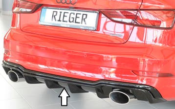 Diffuser | geschikt voor Audi | A3 Sedan (8V) / A3 Cabrio (8, Verzenden, Nieuw, Audi