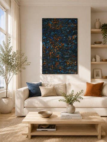Anaís García Richaud - REFLEJOS EN AZUL, Antiek en Kunst