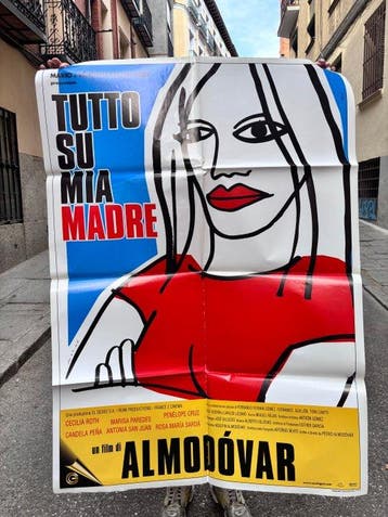 100x140 cm Pedro Almodovar - Tutto su mia madre / Todo sobre, Verzamelen, Nieuw