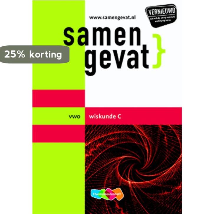Samengevat Vwo Wiskunde C / Wiskunde C 9789006078817, Boeken, Schoolboeken, Gelezen, Verzenden