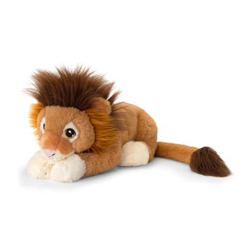 Leeuw knuffel - pluche - 35 cm - knuffelbeest, Verzenden, Nieuw