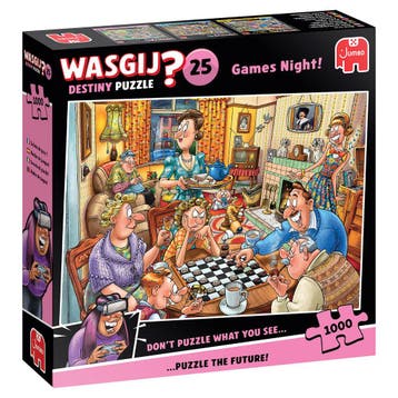 Jumbo puzzel Wasgij Destiny Games N van €18,99 voor €9,49, Ophalen of Verzenden, Nieuw