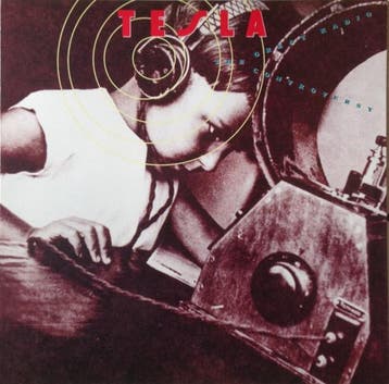 LP gebruikt - Tesla - The Great Radio Controversy, Verzenden, Zo goed als nieuw, Overige formaten