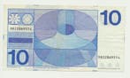 10 gulden briefje van Frans Hals, Postzegels en Munten, Bankbiljetten | Nederland, Ophalen of Verzenden, 10 gulden, Los biljet