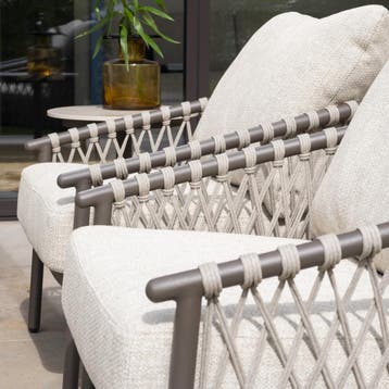 Allora stoel bank loungeset 3 delig terre 4 Seasons Outdoor, Tuin en Terras, Tuinsets en Loungesets, Ophalen of Verzenden, Nieuw