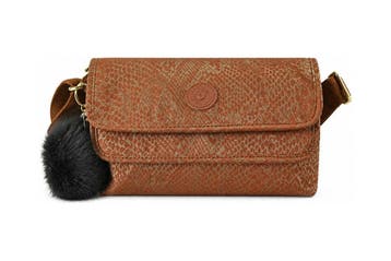 Kipling Handtas Bruin, Verzenden, Zo goed als nieuw, Bruin