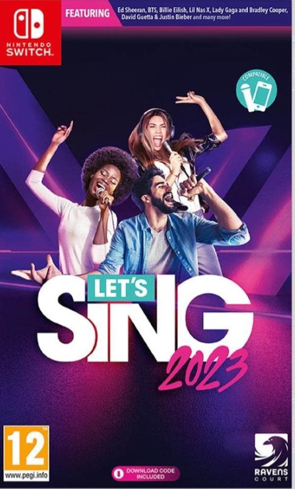 Lets Sing 2023 Switch Garantie & morgen in huis!, Spelcomputers en Games, Games | Nintendo Switch, 3 spelers of meer, Zo goed als nieuw