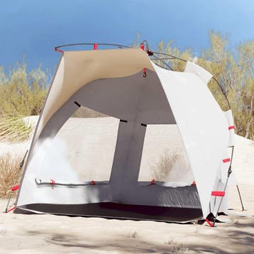 vidaXL Strandtent 2-persoons waterdicht snelontgrendeling, Verzenden, Nieuw, Tot en met 2