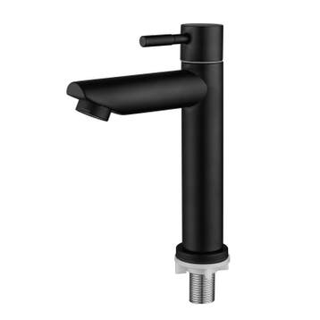 Nieuw - Fonteinkraan - Toiletkraan - Wc kraan - Mat Zwart, Doe-het-zelf en Verbouw, Sanitair, Ophalen of Verzenden, Nieuw, Rvs