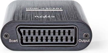 Nedis HDMI-Converter - HDMI Input - Scart Female - 1-weg - 4, Audio, Tv en Foto, Audiokabels en Televisiekabels, Verzenden, Zo goed als nieuw