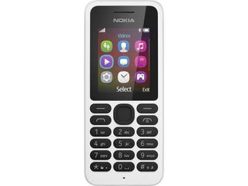 Nokia 130 - Dual-SIM - 16 uur video afspelen - Wit, Verzenden, Nieuw