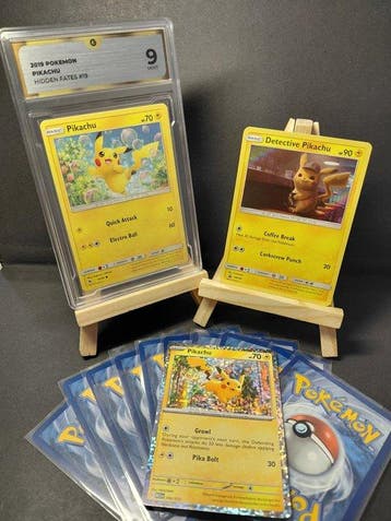 Pokémon - 13 Graded card - Pikachu 19 Foil, Promo card - GG, Nieuw