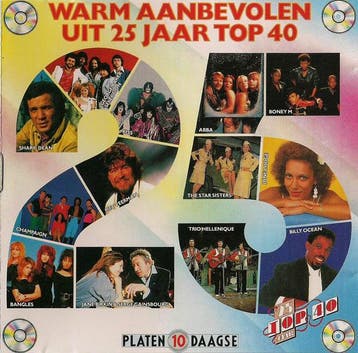 Various - Warm Aanbevolen Uit 25 Jaar Top 40, Cd's en Dvd's, Ophalen of Verzenden, Gebruikt