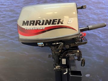 “ Mercury 5 pk Buitenboordmotor Langstaart, Minder dan 5 pk, Viertaktmotor, Ophalen of Verzenden, Zo goed als nieuw
