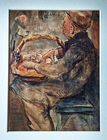 Herman Moerkerk (1879-1949) - Fruitverkoper