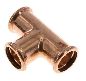 Tee Press Fitting - 28mm Persmof - Koperlegering, Verzenden, Nieuw