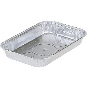Aluminium Bakvorm 20,2x13,7cm 100st.**, Verzenden, Nieuw