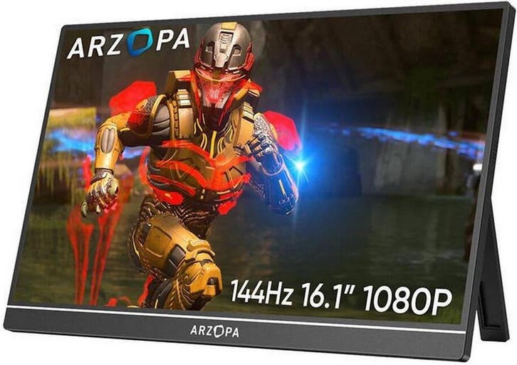 Arzopa Z1FC 144Hz Portable Gaming Monitor 16.1, Computers en Software, Monitoren, Verzenden