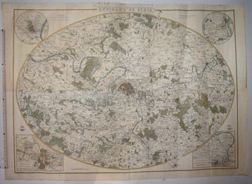 Frankrijk - Parijs; John Dower / Edward Weller - Environs of, Boeken, Nieuw