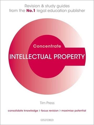 9780199661657 Intellectual Property Law Concentrate, Verzenden, Zo goed als nieuw, Press