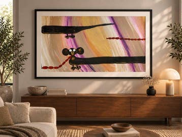 Tetiana Zaitseva - Acrylic Painting XL Stolen Sausages no
