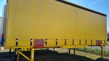 25 ft Wissellaadbak / met schuifzeil – met steunpoten, Zakelijke goederen