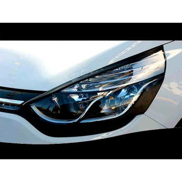 Koplampspoilers  Renault Clio IV 2012- - Bovenzijde (ABS), Ophalen of Verzenden, Nieuw