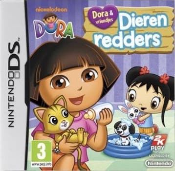 Dora en Vriendjes Dierenredders (Nintendo DS), Verzenden, Gebruikt
