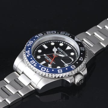 Norton - Scipione - GMT Automatic 100M - Seiko NH34 - Ghiera, Nieuw