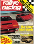 1982 RALLYE RACING MAGAZINE 08 DUITS, Nieuw, Author