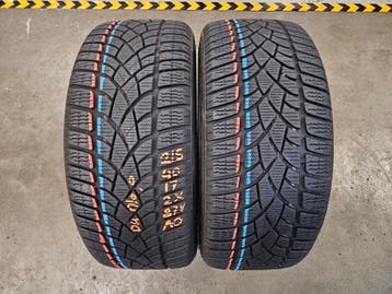 215/40/17 87V AO DUNLOP WINTERBANDEN 7,4MM PROFIEL DEMO 2X, Ophalen, 17 inch, Winterbanden, Band(en)