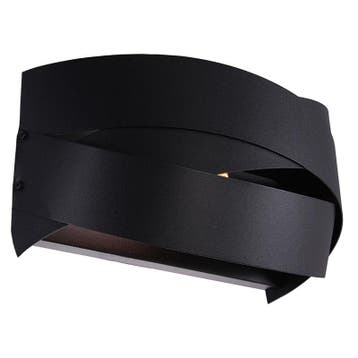 Moderne wandlamp zwart, Tanno, Ophalen of Verzenden, Nieuw, Metaal