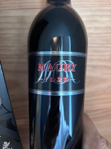 1929 AOP Maury (97 years old) - Roussillon, Maury - 1 Fles, Nieuw
