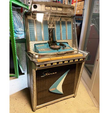 Jukebox Rock-Ola 1478 Tempo II 120 Select - Origineel, Ophalen, Gebruikt