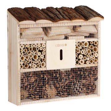Insectenhotel nestkastje 30,5x9,5x31cm (Voor in Huis), Verzenden, Nieuw