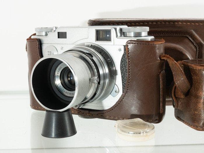 Konica Konica IIB-m with Konishiroku Hexar 3,5/45mm, Audio, Tv en Foto, Fotocamera's Analoog