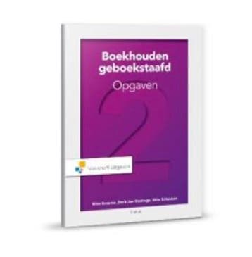 Boekhouden geboekstaafd 2 opgaven, 9789001889333, Verzenden, Zo goed als nieuw, HBO