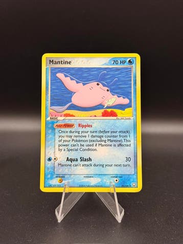 Pokemon EX Team Rocket Returns Mantine #45/109, Verzenden, Gebruikt, Losse kaart