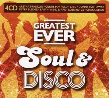 cd - Various - Greatest Ever Soul &amp; Disco 4-CD, Verzenden, Nieuw in verpakking