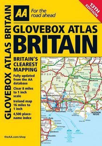 Aa Glovebox Atlas Britain - AA Publishing 9780749571177, Boeken, Verzenden, Zo goed als nieuw, AA Publishing