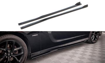 Zijskirts Dodge Charger SRT MK7 FL Maxton Glans Zwart, Auto-onderdelen, Ophalen of Verzenden, Nieuw