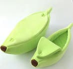 Banaan kattenmand – Knus huisdierbed voor kat of hond, Verzenden, Nieuw