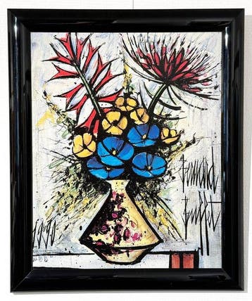 Bernard Buffet (1928-1999) - Le bouquet de fleurs