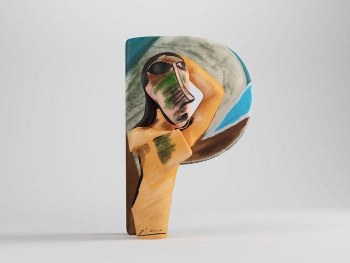 Cess - P for Picasso — The Artphabet, Antiek en Kunst, Kunst | Designobjecten