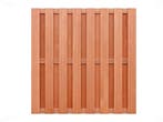 Hardhout Schutting Geschaafd 180 x 180 cm, Nieuw