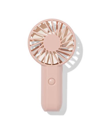 HEMA Oplaadbare handventilator 7x22cm roze, Verzenden, Nieuw